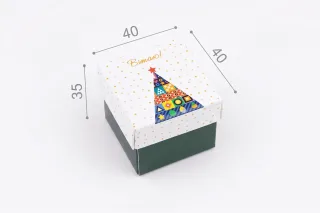 Коробка "Бусинка" №М0062-о18 "Ялинка"