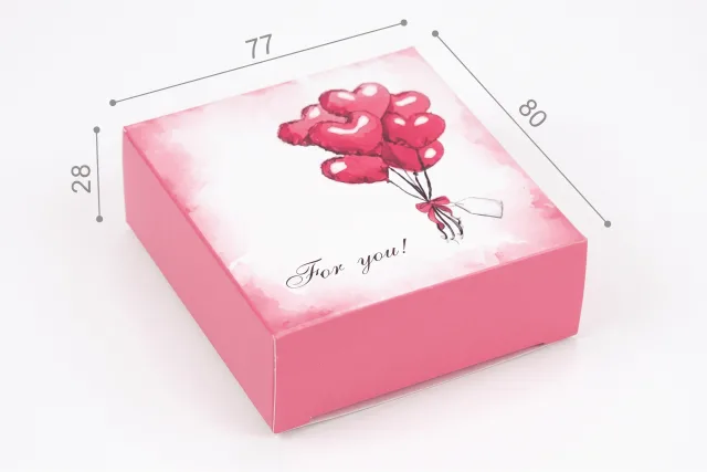 Коробка "Стандарт" №М0001-о25. "For you"