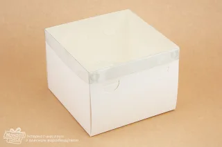 Коробка 200*200*150 з прозорою кришкою