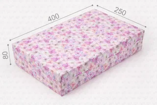 Коробка "Мега" №М0046-о9. "Гортензія"