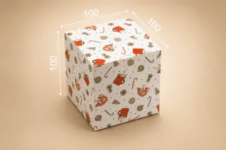 Коробка "Для чашки" №М0017-о24. "Різдво"