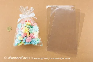 Код ПП-022. Пакет поліпропіленовий без клапана. 250*160 мм