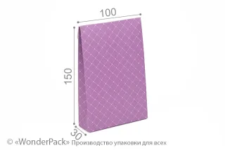 Коробка "Великий Париж" №М0041-о9. Сливова