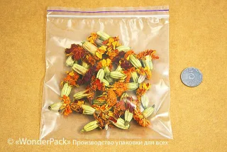 Код ПZ-013. Пакети поліетиленові Zip-lock 150*140 мм