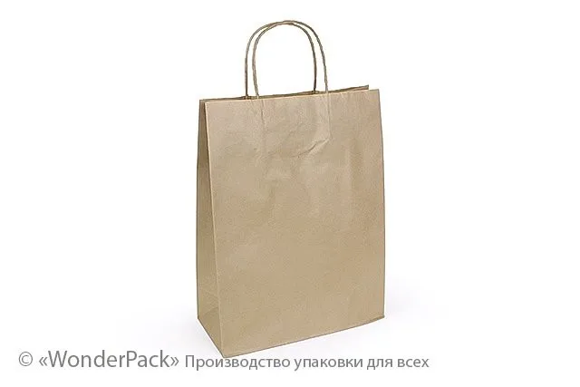Пакети крафт. Код ПК-17. Розмір 320*240*110 мм