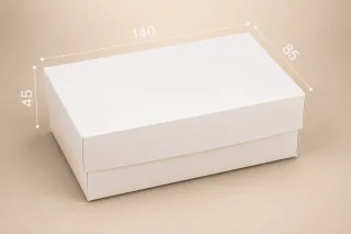 Коробка "Медіум" №М0010-о1. Біла