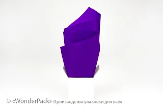 Тіш'ю, цигарковий папір для пакування. 50*70 см. Колір - фіолетовий.