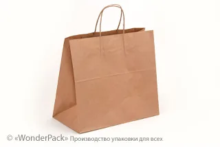 Пакети крафт. Код ПК-35. Розмір 320*280*160 мм. Крафт