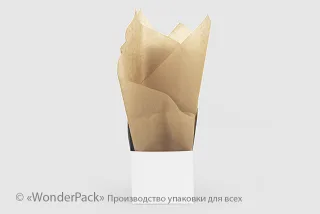 Тіш'ю, цигарковий папір для пакування. 50*70 см. Колір - карамельний