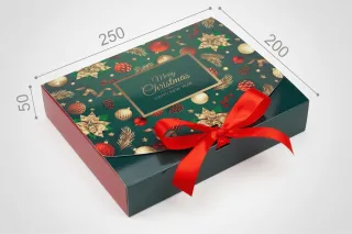 Коробка "Стильна" №М0039-о29 "Merry Christmas "