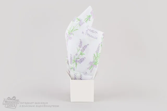 Тіш'ю, цигарковий папір для пакування. 50*70 см - Lavander season
