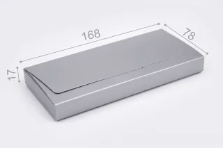 Коробка "Конверт 2" №М0021-о8. Срібло