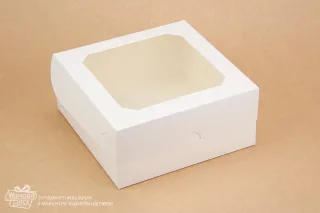 Коробка 200*200*90 з вікном