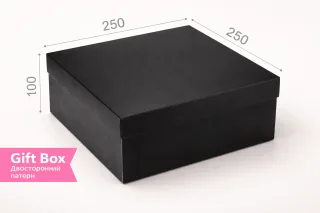 Коробка "ГіфтБокс" №М0069-о13. Чорна