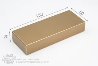 Коробка "Браслетна-міні + ложемент" №М0022-о10 Золото