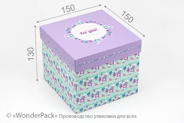 Коробка "Україна" №М0040-о7. "For you"