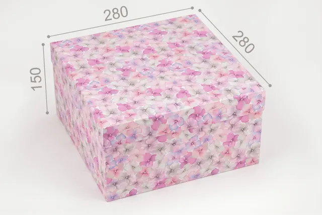 Коробка "Максі" №М0049-о7 "Гортензія"