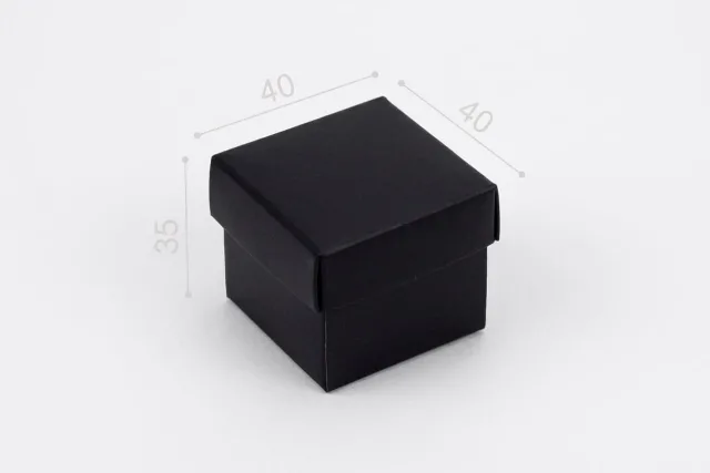 Коробка "Бусинка" №М0062-о9. Чорна
