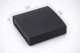 Коробка "Для 9 цукерок" №М0070-о7. "Чорна"
