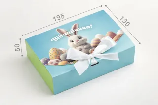 Коробка "Стильна - міні" М0028-о25. "Від зайчика"