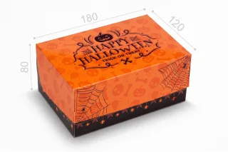 Коробка "Міні-кейк" №М0064-о6. "Happy Halloween"