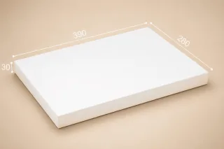 Коробка "Мілан" №М0048-о6. Біла