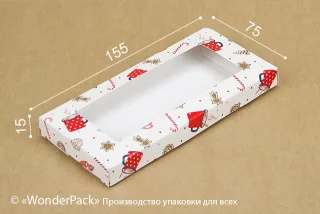 Коробка "Для шоколадки" №М0038-о5. "Різдво"
