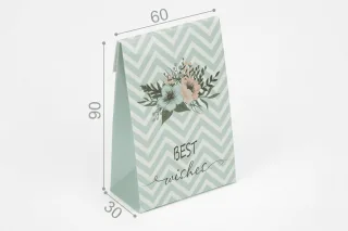 Коробка "Париж" №М0026-о9. "Best wishes"