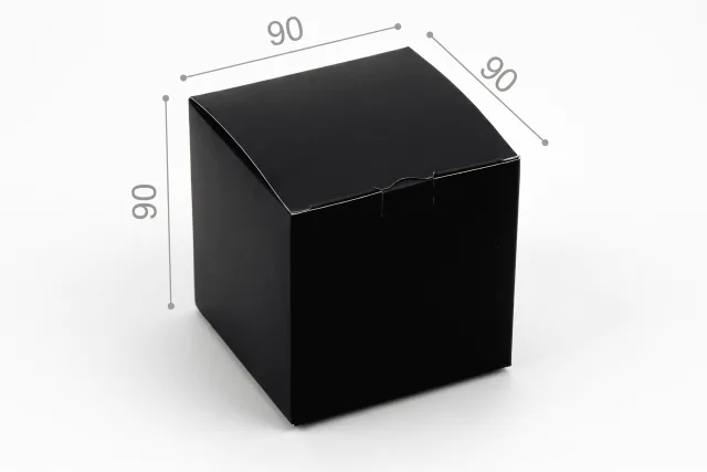Коробка "Куб" №М0051-о5. Чорна