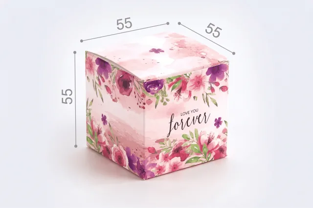 Коробка "Бонбоньєрка" №М0006-о24. "Love you forever"