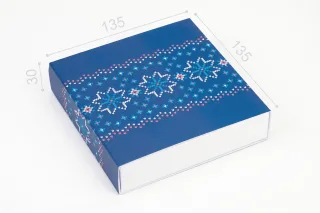 Коробка "Для 9 цукерок" №М0070-о9. "Орнамент"