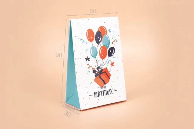 Коробка "Париж" №М0026-о3. Happy birthday