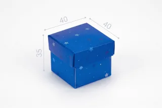Коробка "Бусинка" №М0062-о12. "Зірочки"