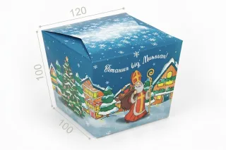 Коробка "Японія" №М0060-о8. "Вітання від Миколая"