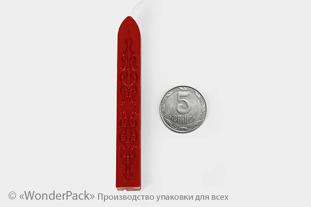 Сургуч. Колір №4 - темно-червоний
