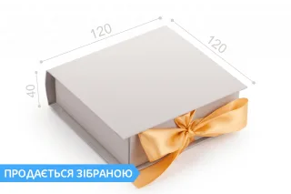 Коробка "Ювелірна VIP 70*70*30" №М0078-о5. Platinum