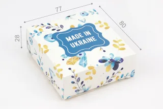 Коробка "Стандарт" №М0001-о24. "Made in Ukraine"