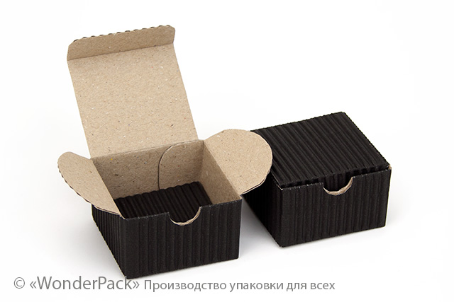 Коробка "Для бижутерии / ювелирки - 2" №М0019-о6. 2сл черная - 2