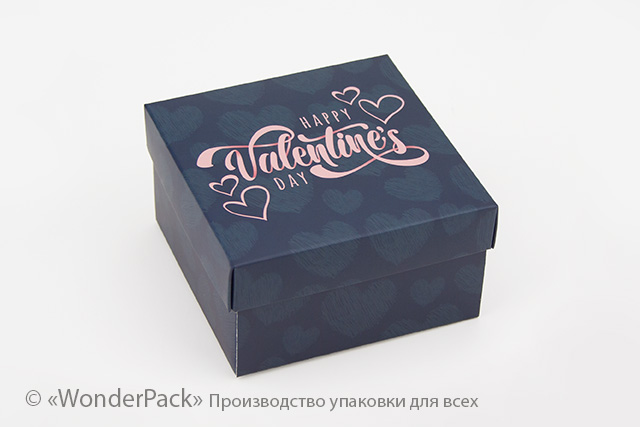УДАЛЕНО * Коробка. Модель №0003 "Преміум". Код М0003-о27 "Happy Valentine" - 1