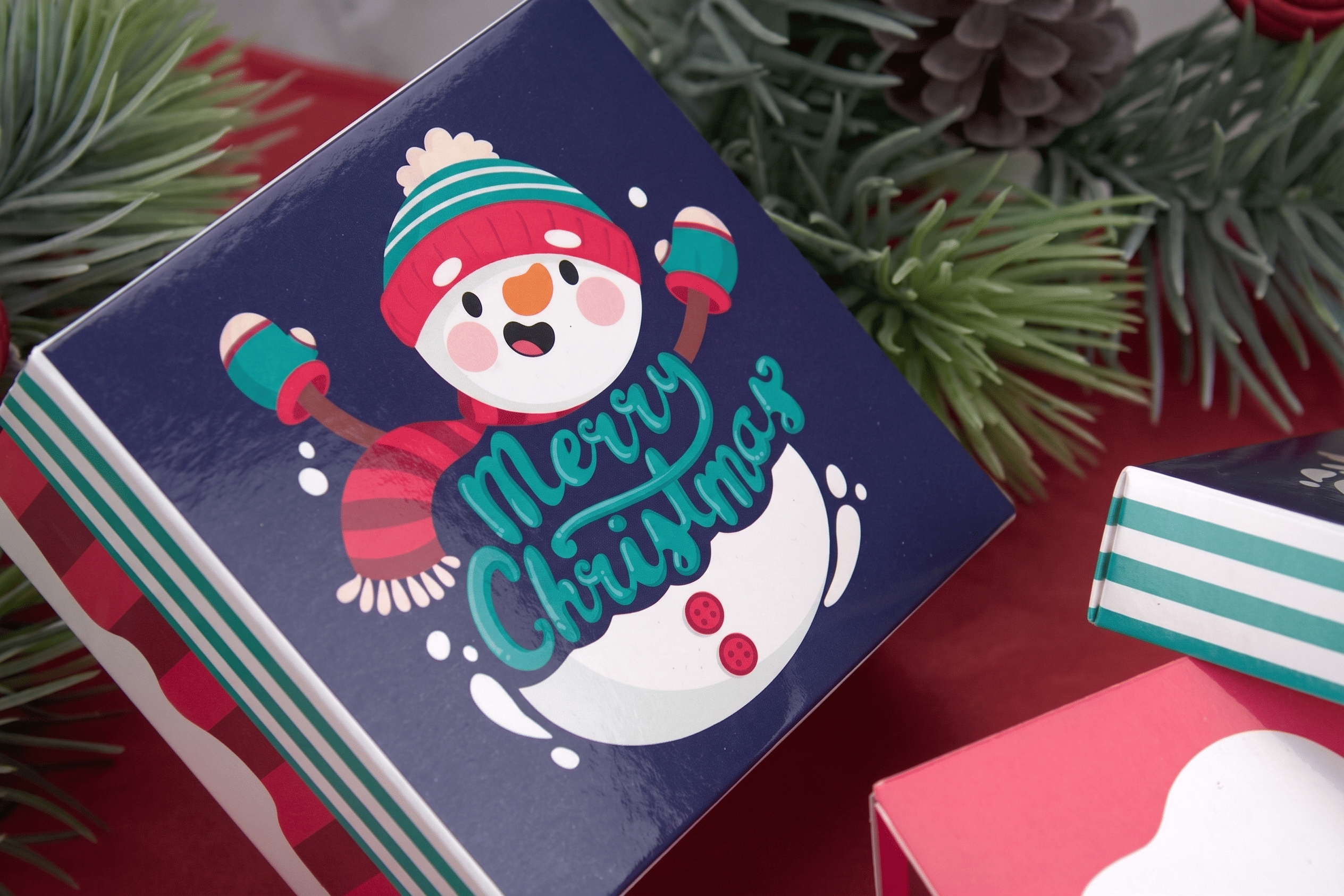 Коробка "Преміум" №М0003-о45. "Merry Christmas" - 3