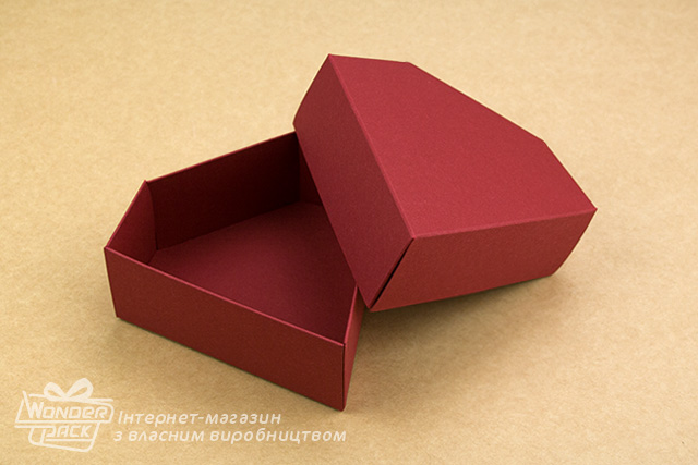 Коробка "Діамант" №М0057-о9. Червона - 1
