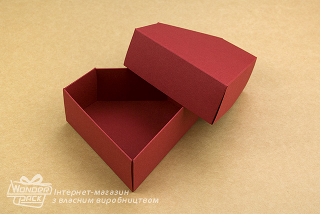 Коробка "Діамант" №М0057-о9. Червона - 2
