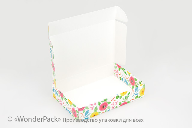 Коробка "Цукеркова" №М0032-о10. "Квіткова" - 2