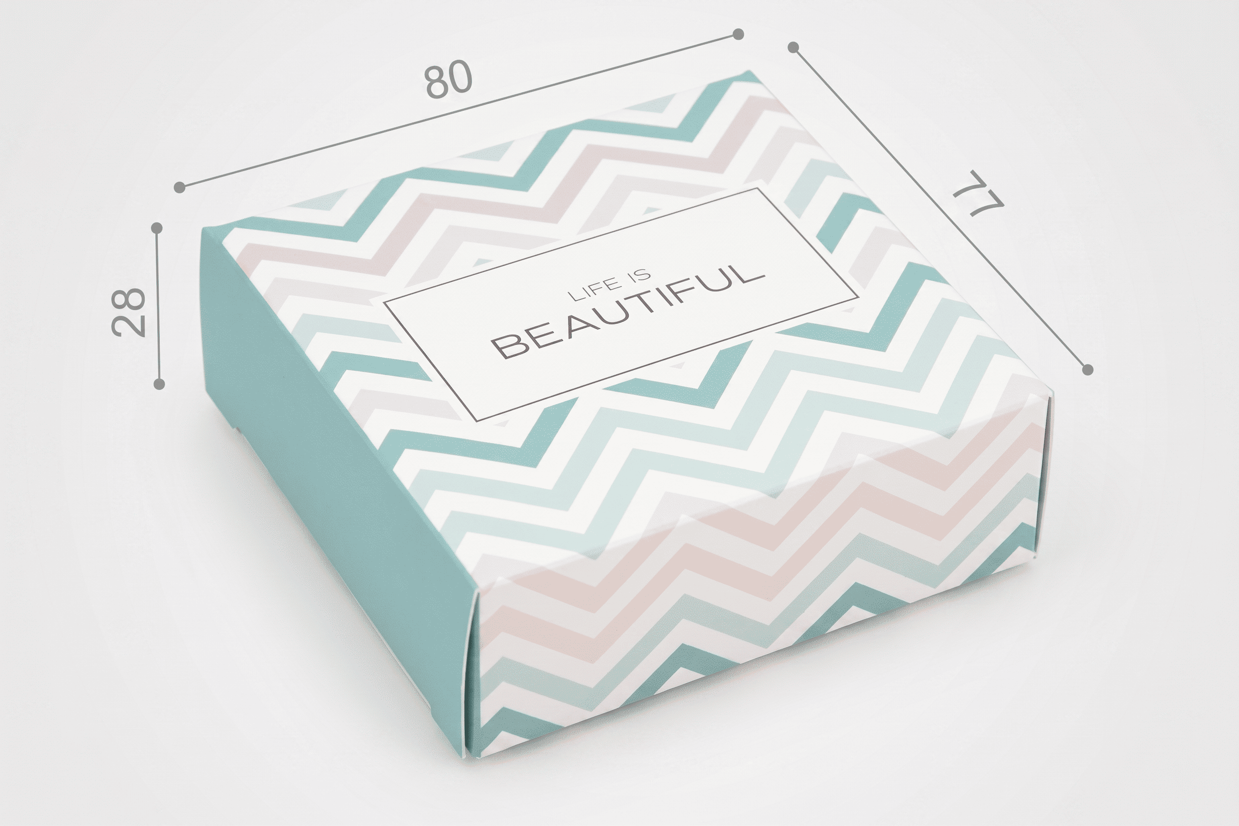 Коробка "Стандарт" №М0001-о31. "Life is beautiful"