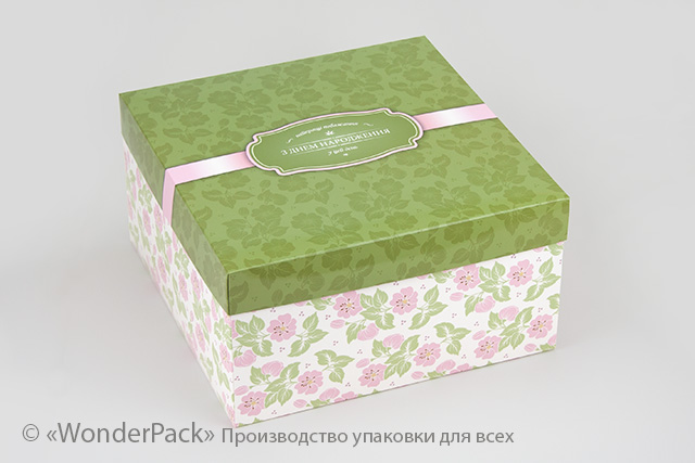 Коробка "Максі" №М0049-о5 "З Днем народження" - 1
