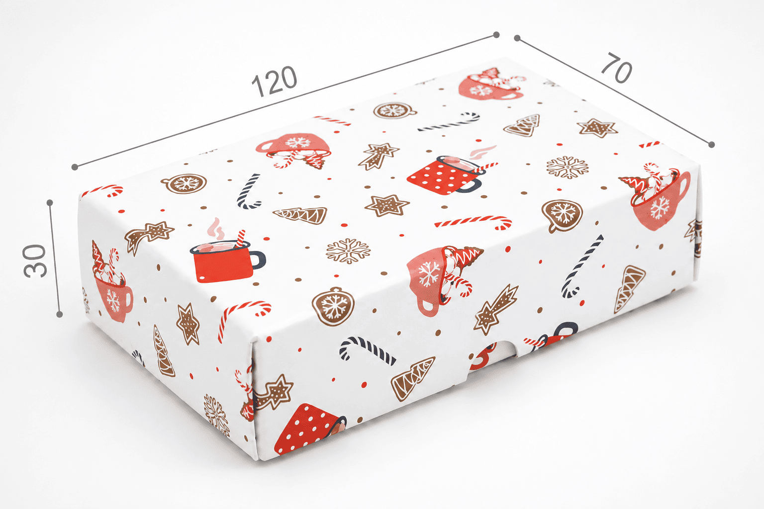 Коробка "Солодощі" №М0058-о9 "Різдво"
