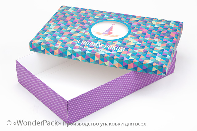 Коробка "Мега" №М0046-о8. "З Новим роком!" - 2