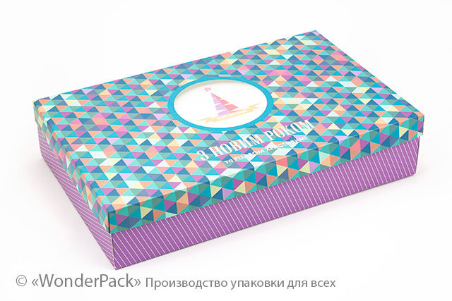 Коробка "Мега" №М0046-о8. "З Новим роком!" - 1