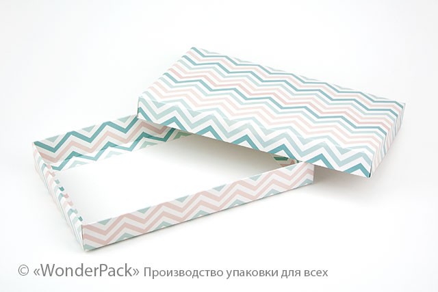 Коробка "Презент" №М0043-о6. "Зигзаг" - 2