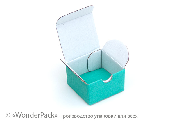 Коробка "Для біжутерії / ювелірки - 2" №М0019-о8. 3-шарова м'ятна - 2